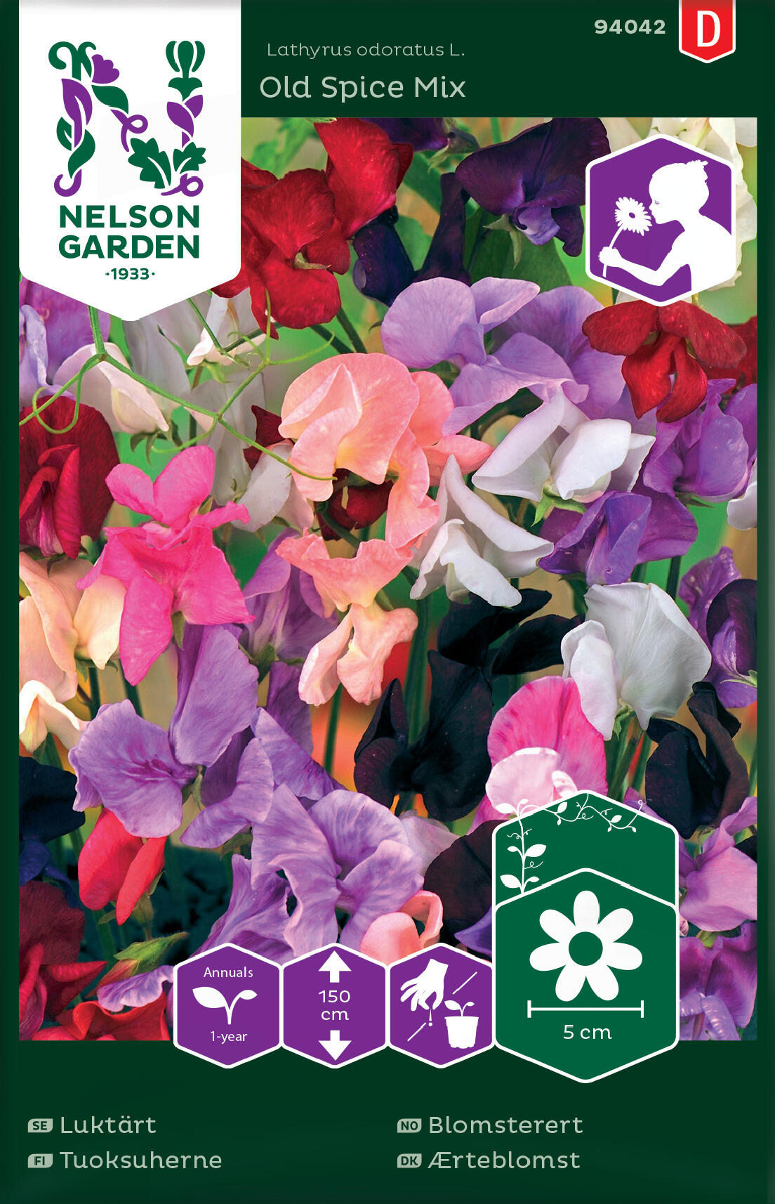 Blommig gammal kryddblandning